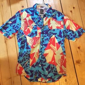 Volcom short sleeve button down